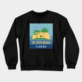 St Pete Beach Florida Crewneck Sweatshirt